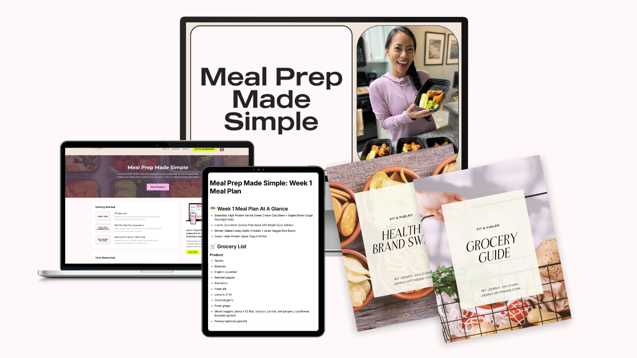 Meal Prep Made Simple program